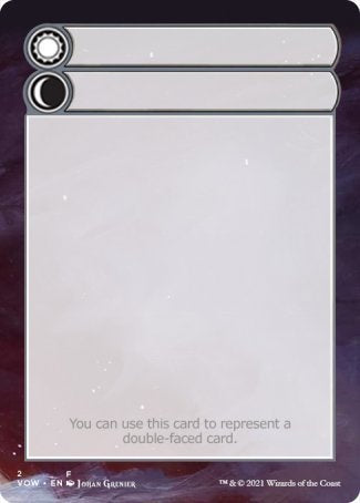 Helper Card (2/9) [Innistrad: Crimson Vow Tokens] MTG Single Magic: The Gathering    | Red Claw Gaming