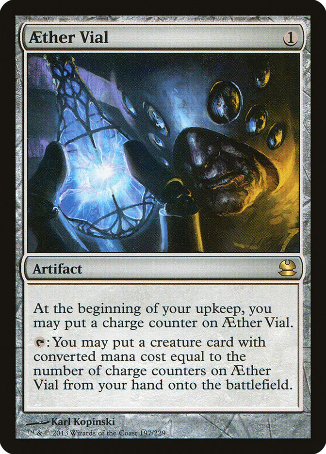 Aether Vial [Modern Masters] MTG Single Magic: The Gathering    | Red Claw Gaming