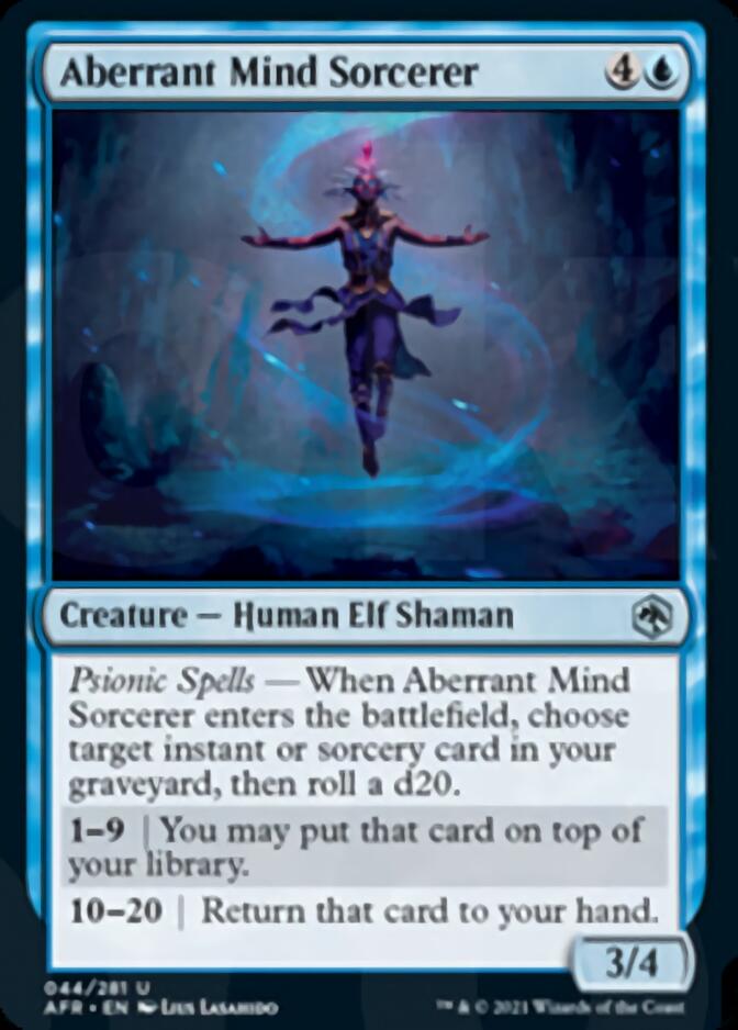 Aberrant Mind Sorcerer [Dungeons & Dragons: Adventures in the Forgotten Realms] MTG Single Magic: The Gathering    | Red Claw Gaming