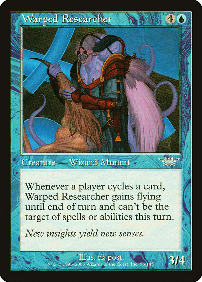 Warped Researcher [Legions] MTG Single Magic: The Gathering    | Red Claw Gaming