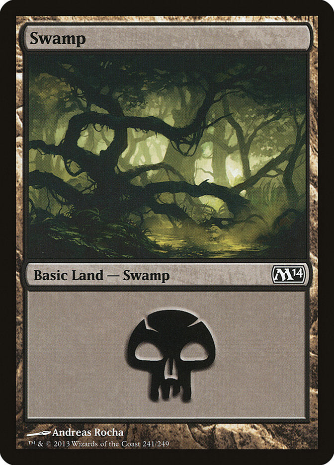 Swamp (241) [Magic 2014] MTG Single Magic: The Gathering    | Red Claw Gaming