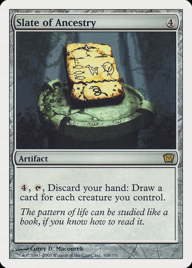 Slate of Ancestry [Ninth Edition] MTG Single Magic: The Gathering    | Red Claw Gaming