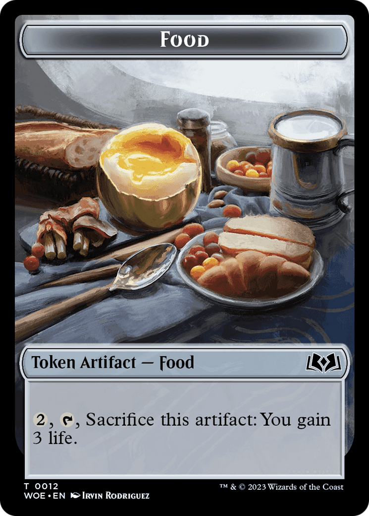 Food (0012) Token [Wilds of Eldraine Tokens] MTG Single Magic: The Gathering    | Red Claw Gaming