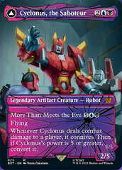 Cyclonus, the Saboteur // Cyclonus, Cybertronian Fighter (Shattered Glass) [Transformers] MTG Single Magic: The Gathering    | Red Claw Gaming