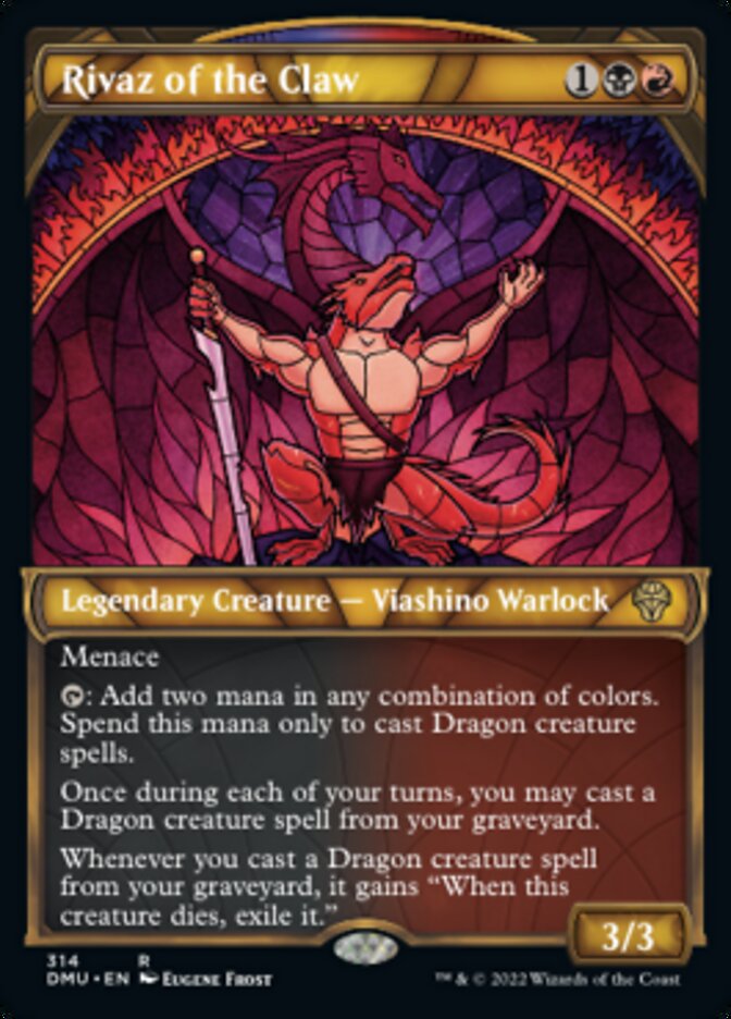 Rivaz of the Claw (Showcase) [Dominaria United] MTG Single Magic: The Gathering    | Red Claw Gaming