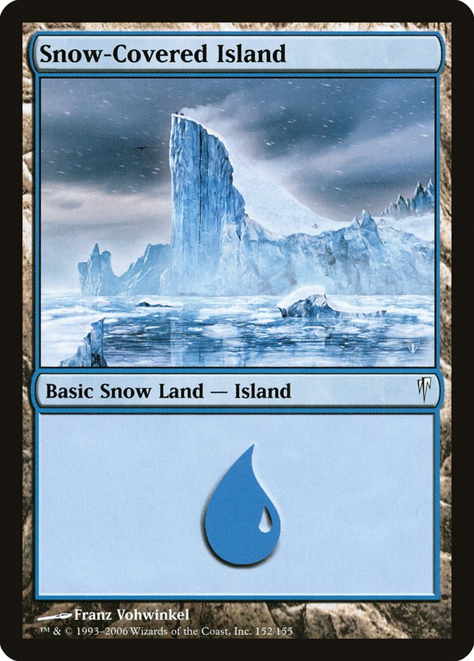 Snow-Covered Island [Coldsnap] MTG Single Magic: The Gathering    | Red Claw Gaming
