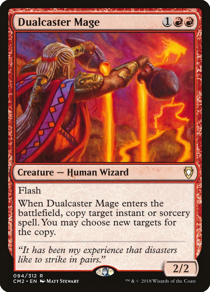 Dualcaster Mage [Commander Anthology Volume II] MTG Single Magic: The Gathering    | Red Claw Gaming