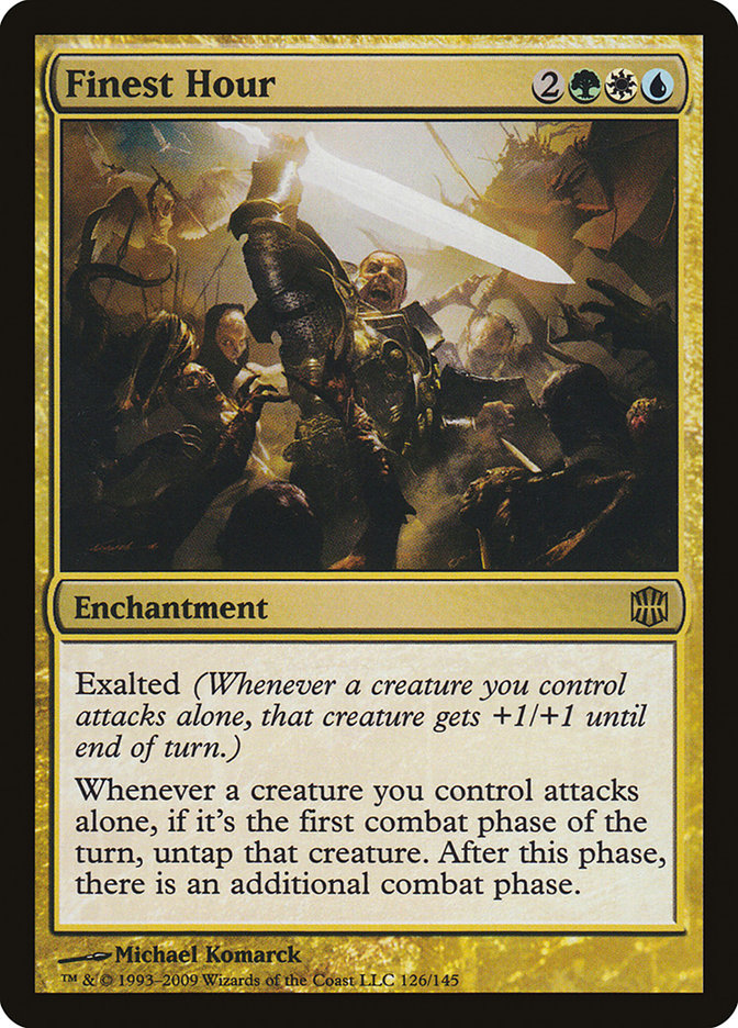 Finest Hour [Alara Reborn] MTG Single Magic: The Gathering    | Red Claw Gaming