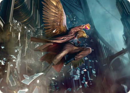 Skyway Robber Art Card [Streets of New Capenna Art Series] MTG Single Magic: The Gathering    | Red Claw Gaming