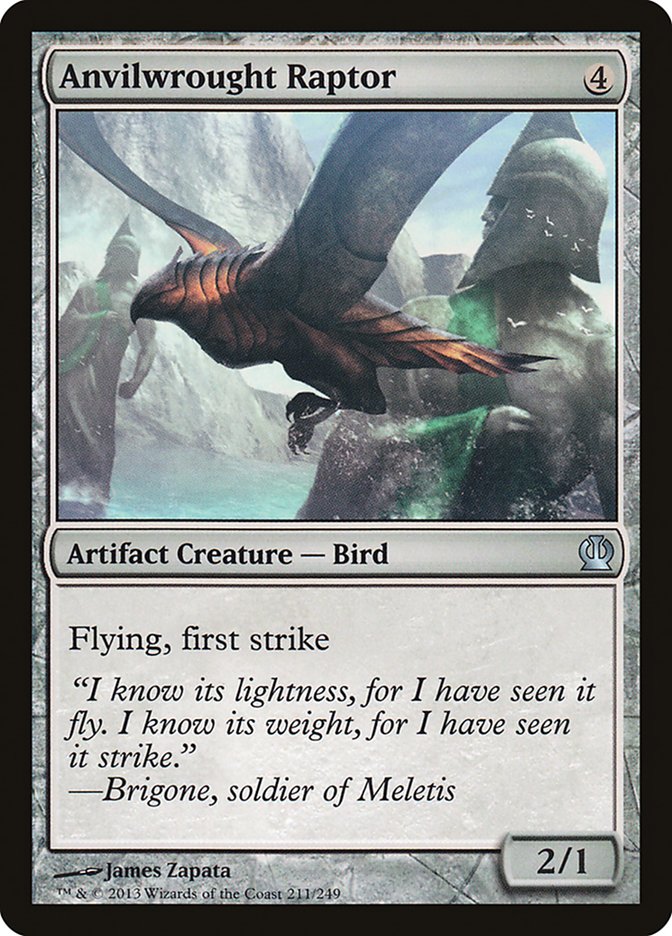 Anvilwrought Raptor [Theros] MTG Single Magic: The Gathering    | Red Claw Gaming