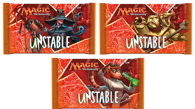 Unstable Booster Pack Sealed Magic the Gathering Wizards of the Coast    | Red Claw Gaming