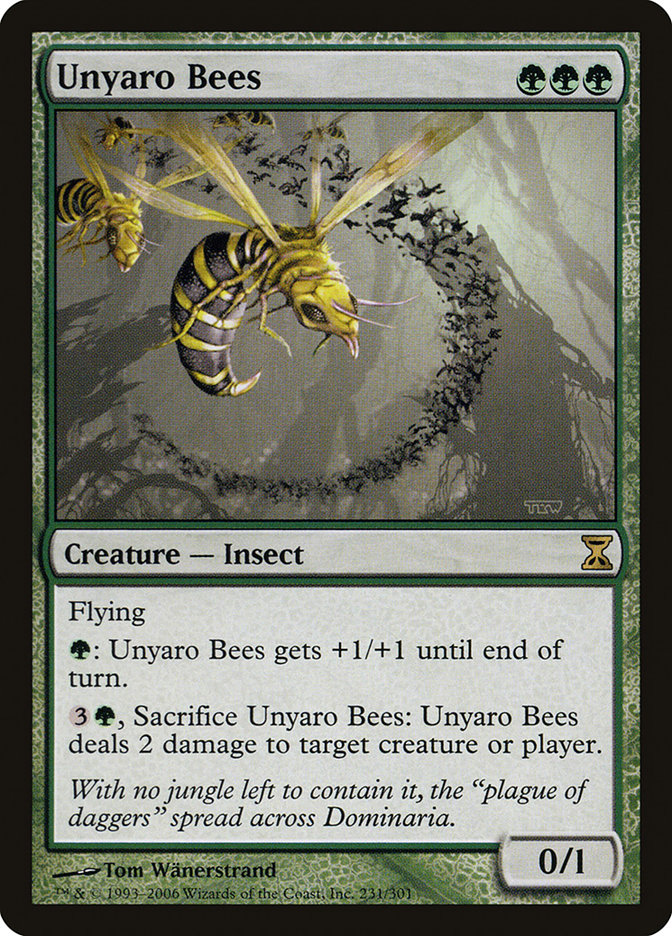 Unyaro Bees [Time Spiral] MTG Single Magic: The Gathering    | Red Claw Gaming