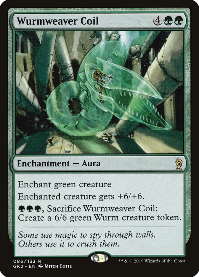 Wurmweaver Coil [Ravnica Allegiance Guild Kit] MTG Single Magic: The Gathering    | Red Claw Gaming