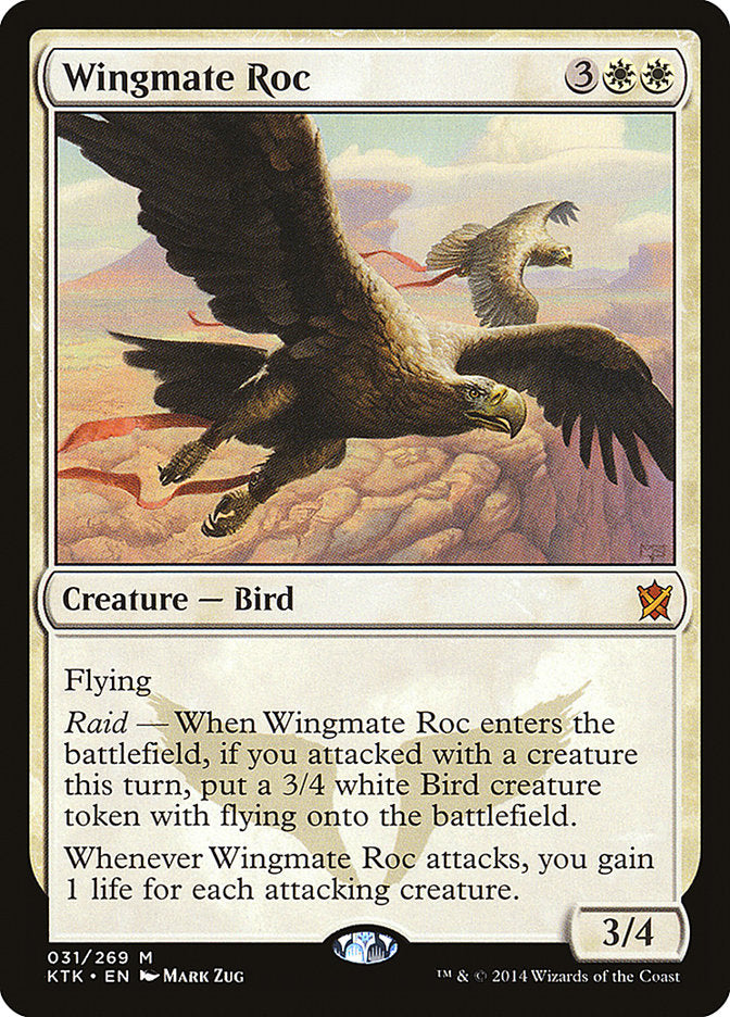 Wingmate Roc [Khans of Tarkir] MTG Single Magic: The Gathering    | Red Claw Gaming