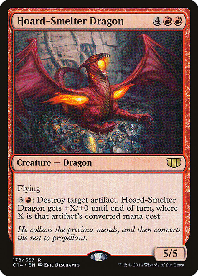 Hoard-Smelter Dragon [Commander 2014] MTG Single Magic: The Gathering    | Red Claw Gaming