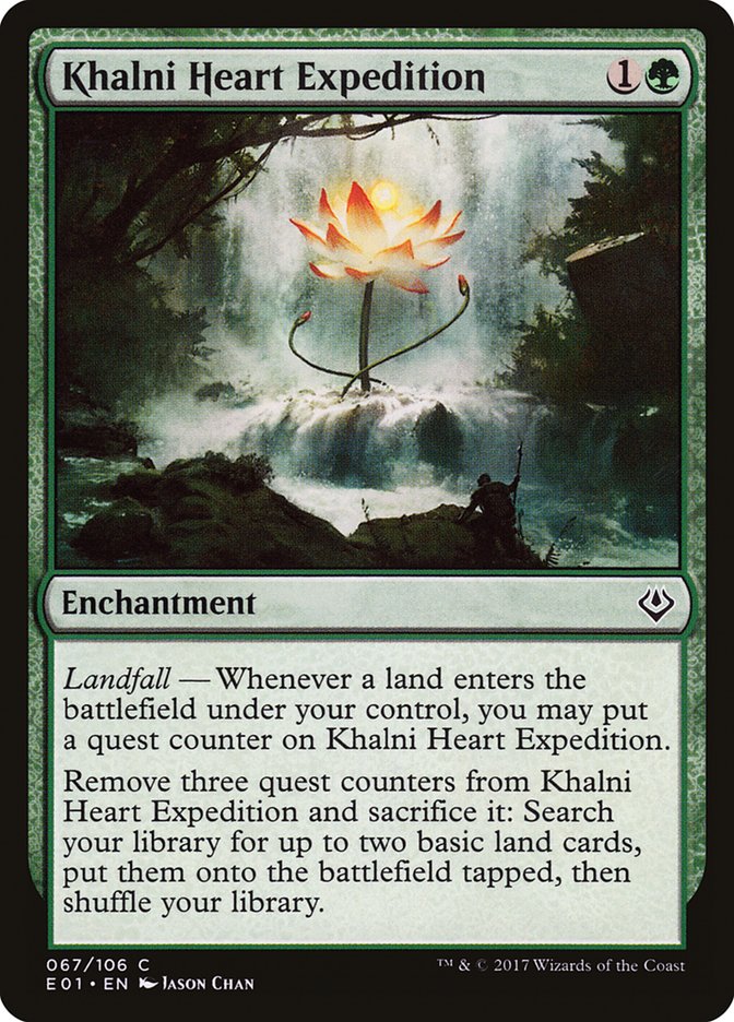 Khalni Heart Expedition [Archenemy: Nicol Bolas] MTG Single Magic: The Gathering    | Red Claw Gaming