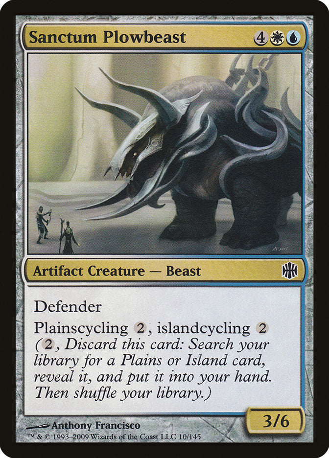 Sanctum Plowbeast [Alara Reborn] MTG Single Magic: The Gathering    | Red Claw Gaming