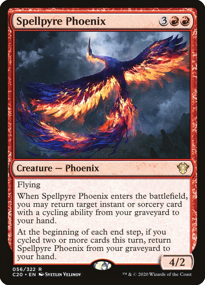 Spellpyre Phoenix [Commander 2020] MTG Single Magic: The Gathering    | Red Claw Gaming