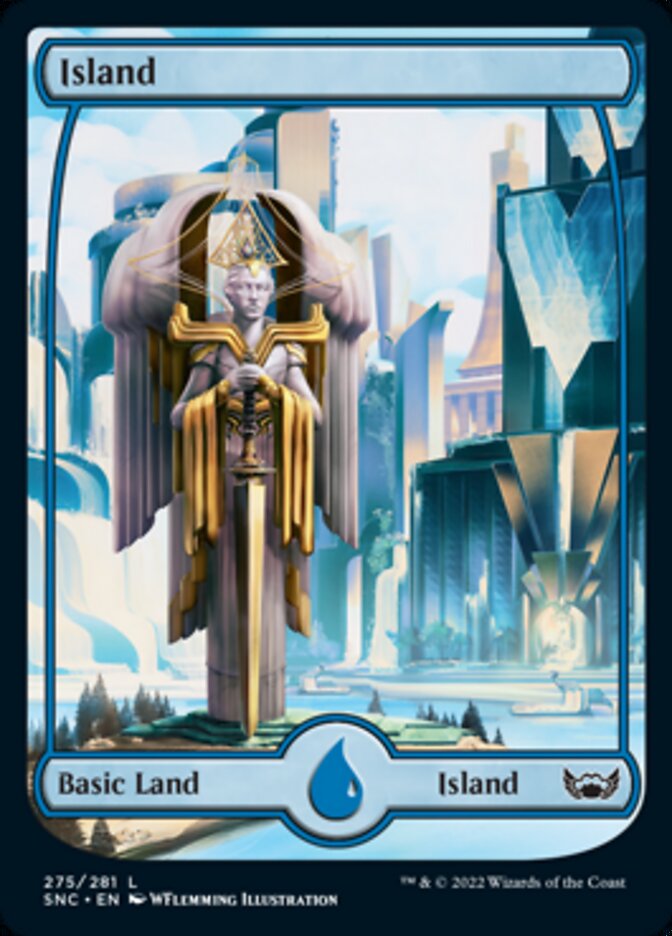 Island (275) [Streets of New Capenna] MTG Single Magic: The Gathering    | Red Claw Gaming