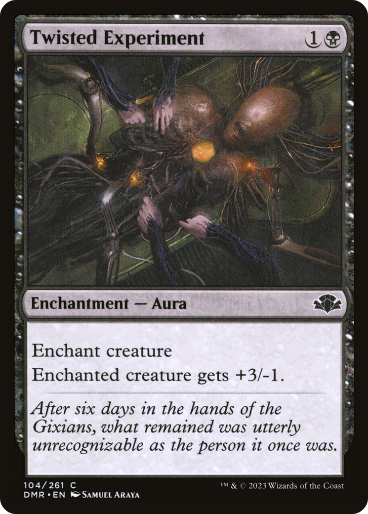 Twisted Experiment [Dominaria Remastered] MTG Single Magic: The Gathering    | Red Claw Gaming