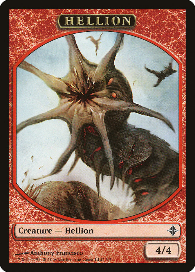 Hellion Token [Rise of the Eldrazi Tokens] MTG Single Magic: The Gathering    | Red Claw Gaming