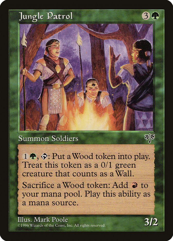 Jungle Patrol [Mirage] MTG Single Magic: The Gathering    | Red Claw Gaming