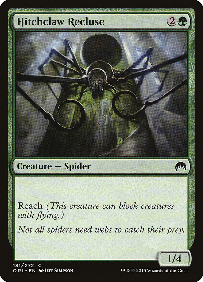 Hitchclaw Recluse [Magic Origins] MTG Single Magic: The Gathering    | Red Claw Gaming