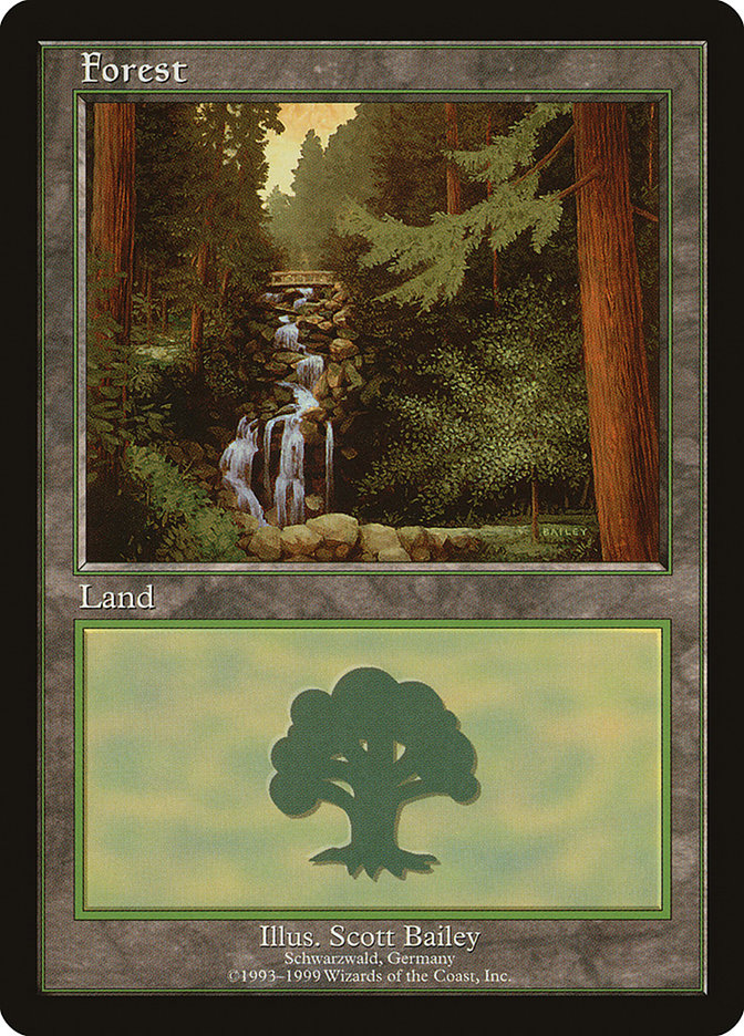 Forest (1) [European Land Program] MTG Single Magic: The Gathering    | Red Claw Gaming