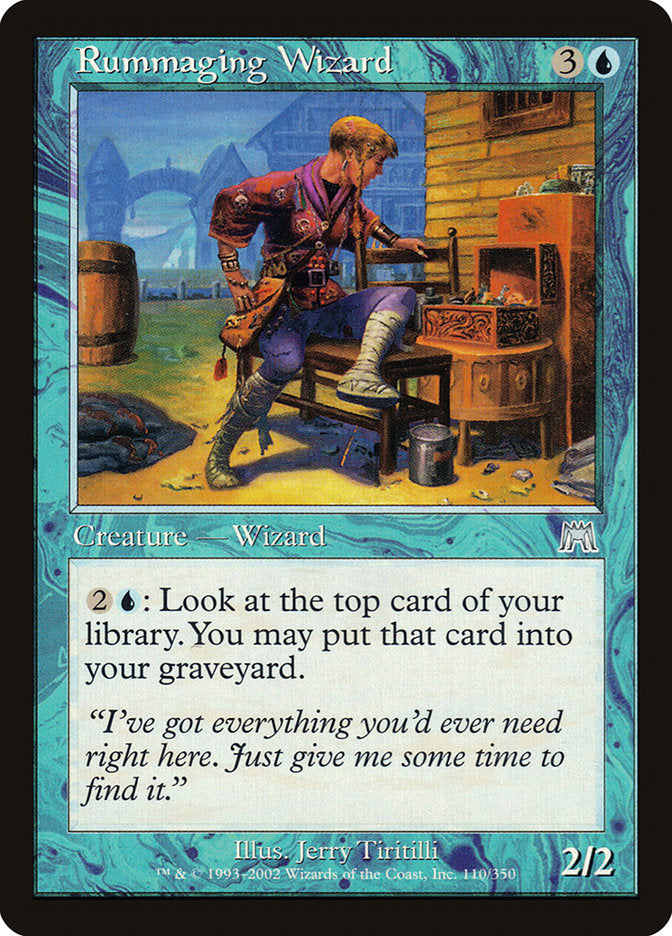 Rummaging Wizard [Onslaught] MTG Single Magic: The Gathering    | Red Claw Gaming