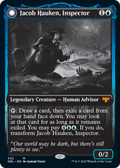 Jacob Hauken, Inspector // Hauken's Insight [Innistrad: Double Feature] MTG Single Magic: The Gathering    | Red Claw Gaming