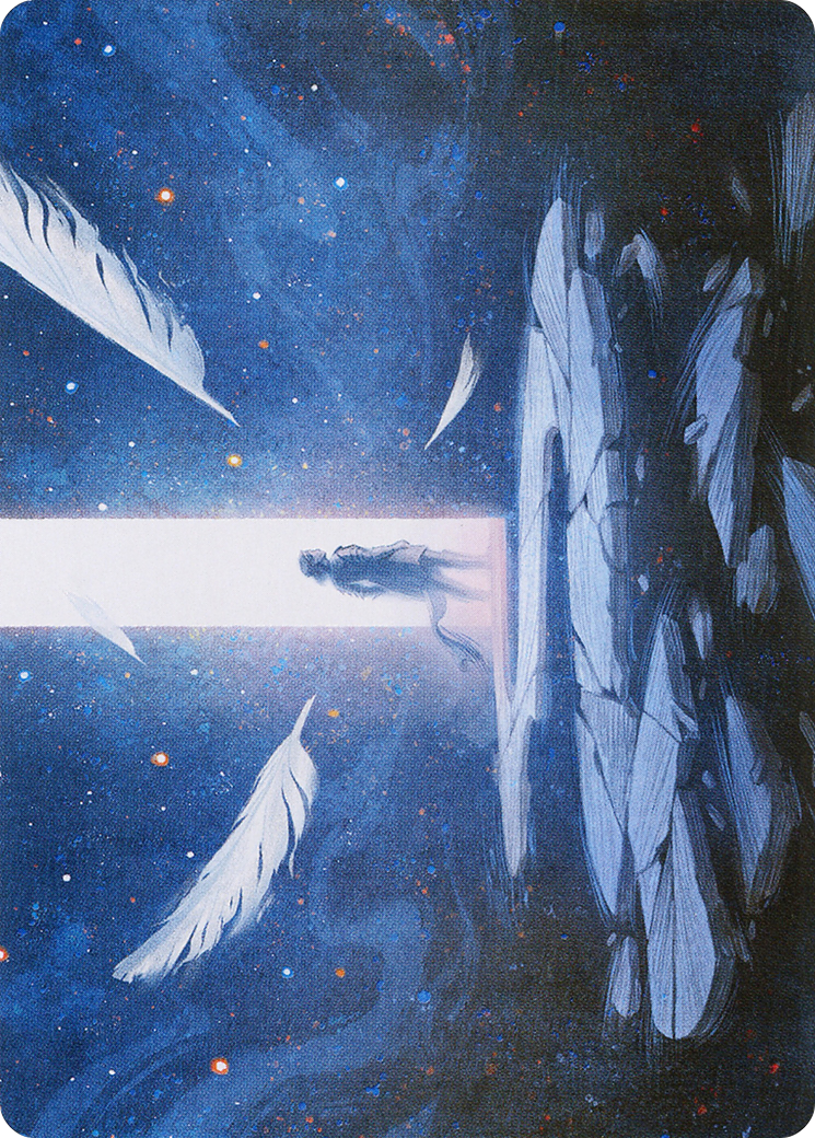 Moment of Truth Art Card [March of the Machine Art Series] MTG Single Magic: The Gathering    | Red Claw Gaming