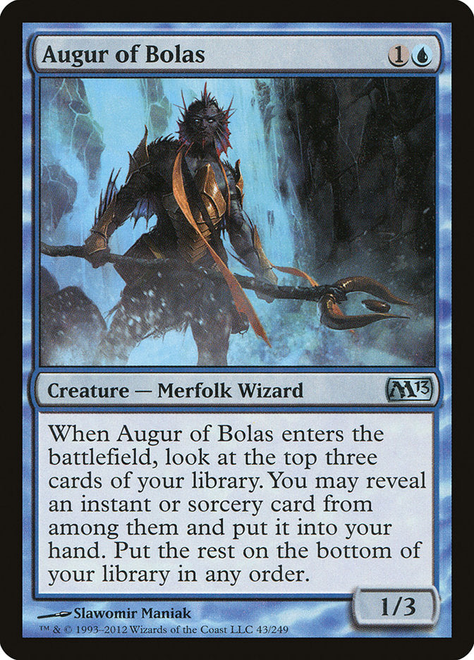 Augur of Bolas [Magic 2013] MTG Single Magic: The Gathering    | Red Claw Gaming