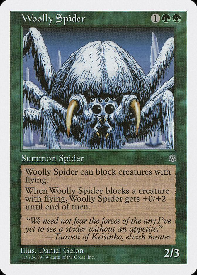 Woolly Spider [Anthologies] MTG Single Magic: The Gathering    | Red Claw Gaming