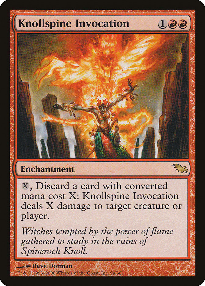 Knollspine Invocation [Shadowmoor] MTG Single Magic: The Gathering    | Red Claw Gaming