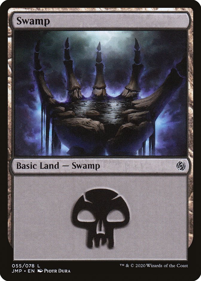 Swamp (55) [Jumpstart] MTG Single Magic: The Gathering    | Red Claw Gaming