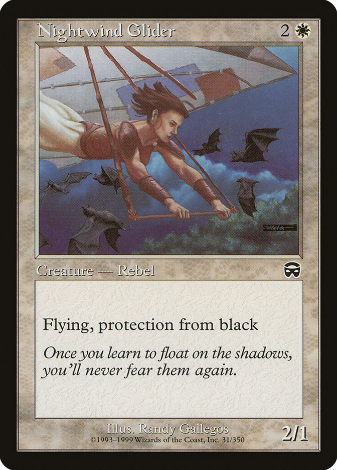 Nightwind Glider [Mercadian Masques] MTG Single Magic: The Gathering    | Red Claw Gaming