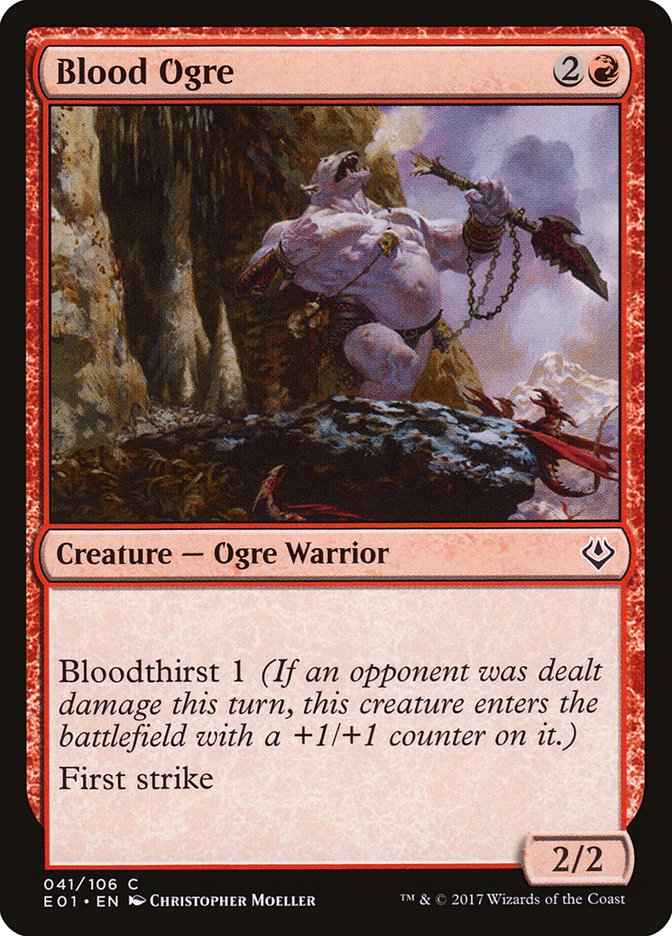 Blood Ogre [Archenemy: Nicol Bolas] MTG Single Magic: The Gathering    | Red Claw Gaming