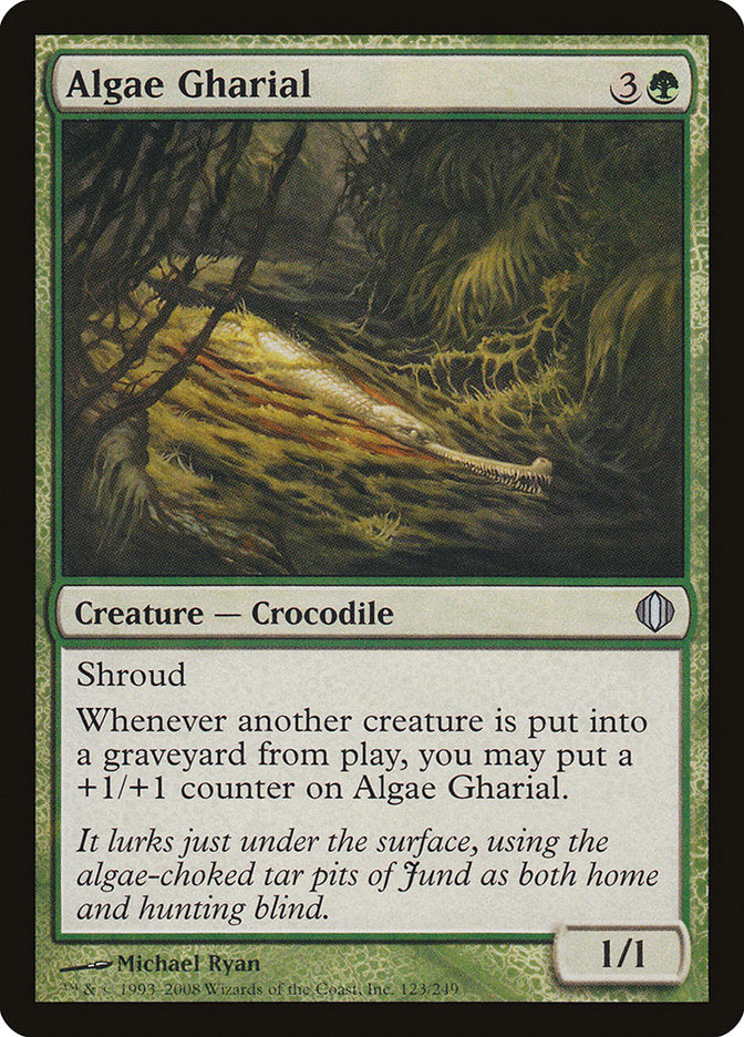 Algae Gharial [Shards of Alara] MTG Single Magic: The Gathering    | Red Claw Gaming