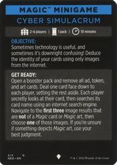 Cyber Simulacrum (Magic Minigame) [Kamigawa: Neon Dynasty Minigame] MTG Single Magic: The Gathering    | Red Claw Gaming