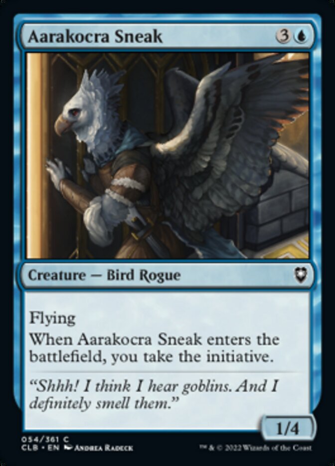 Aarakocra Sneak [Commander Legends: Battle for Baldur's Gate] MTG Single Magic: The Gathering    | Red Claw Gaming