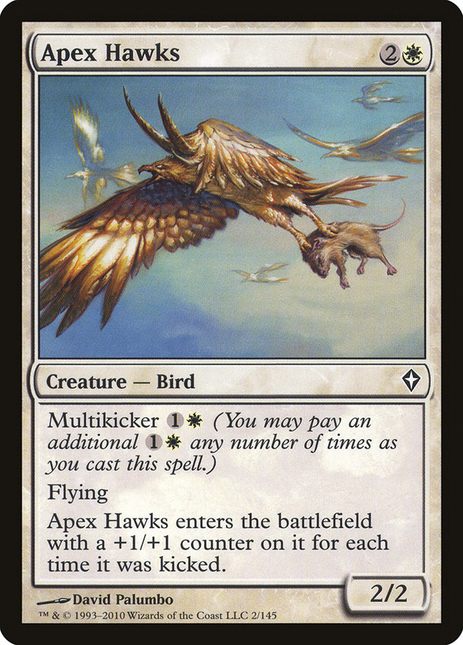 Apex Hawks [Worldwake] MTG Single Magic: The Gathering    | Red Claw Gaming