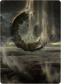 Wasteland Art Card [Zendikar Rising Art Series] MTG Single Magic: The Gathering    | Red Claw Gaming