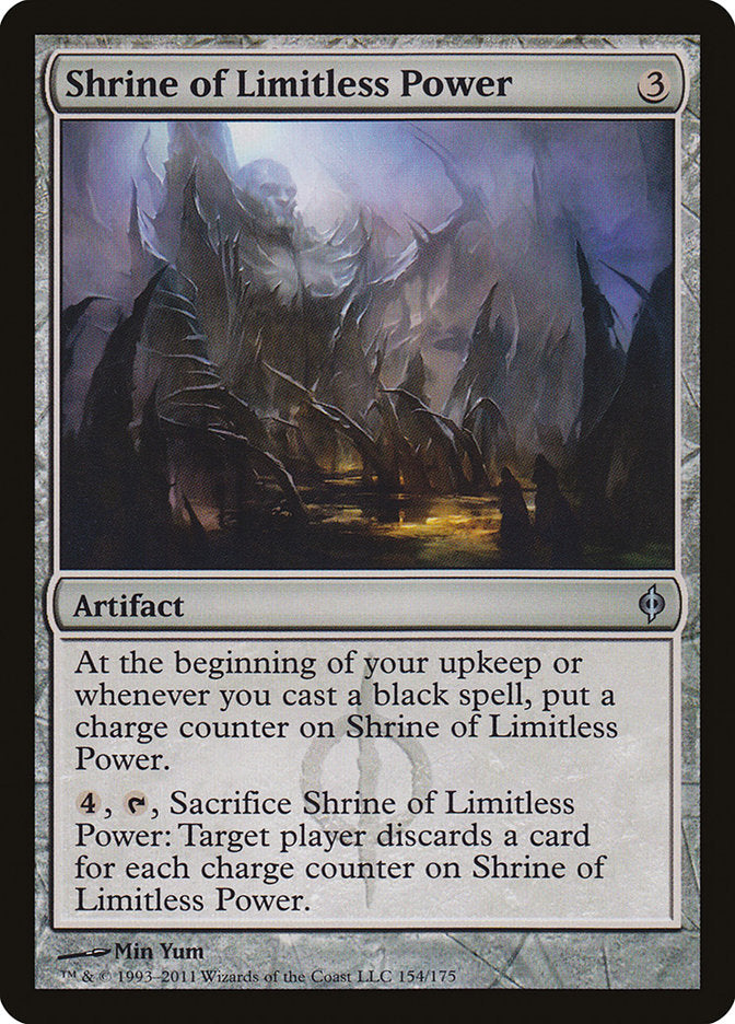 Shrine of Limitless Power [New Phyrexia] MTG Single Magic: The Gathering    | Red Claw Gaming