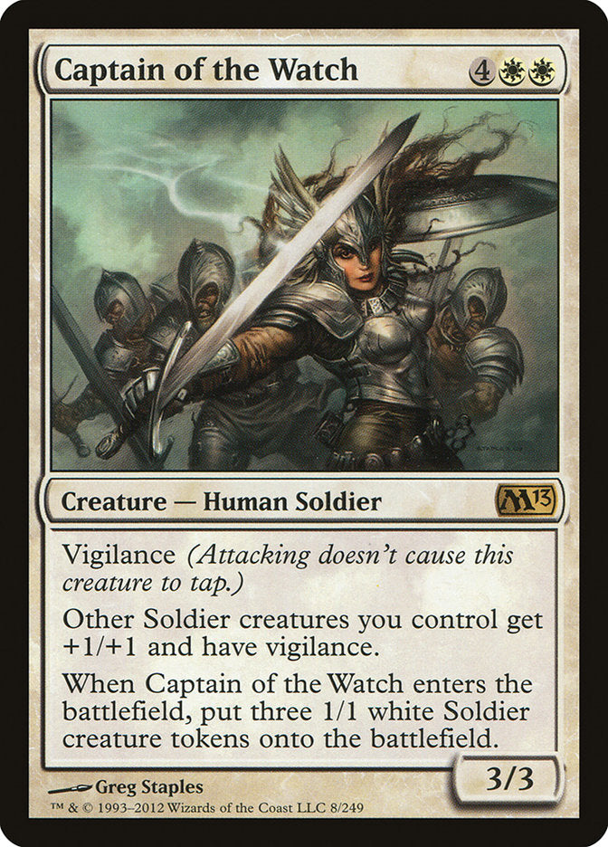 Captain of the Watch [Magic 2013] MTG Single Magic: The Gathering    | Red Claw Gaming