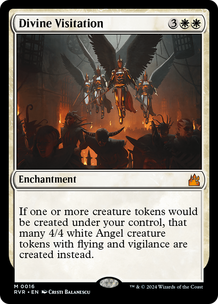 Divine Visitation [Ravnica Remastered] MTG Single Magic: The Gathering    | Red Claw Gaming