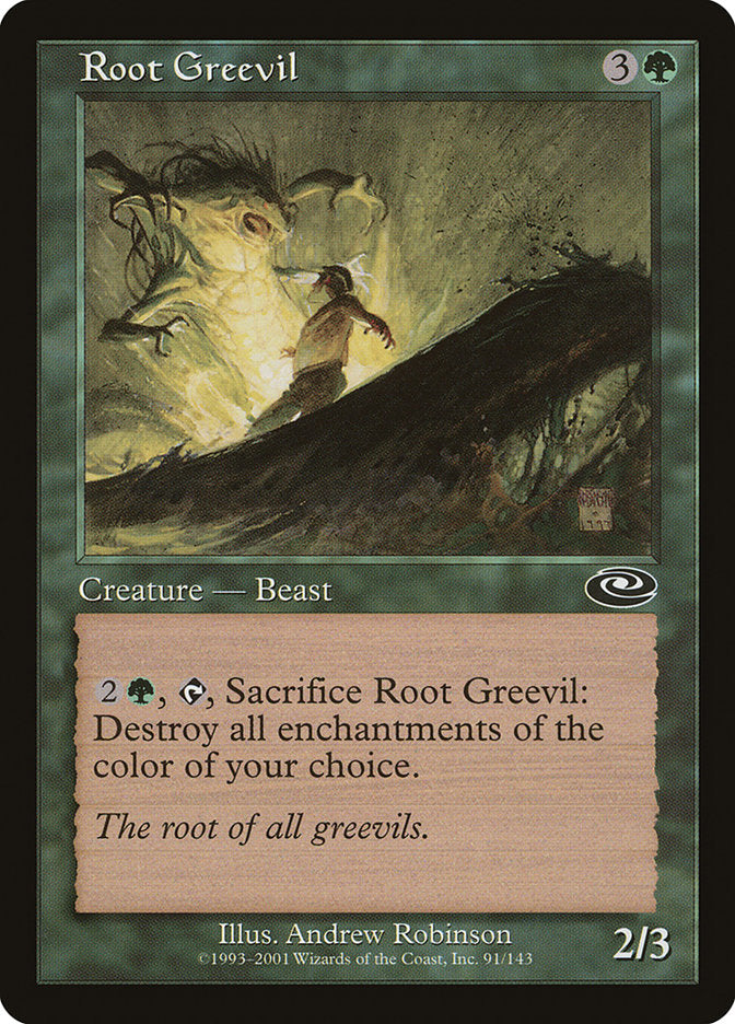 Root Greevil [Planeshift] MTG Single Magic: The Gathering    | Red Claw Gaming