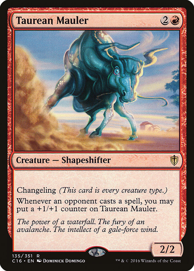 Taurean Mauler [Commander 2016] MTG Single Magic: The Gathering    | Red Claw Gaming
