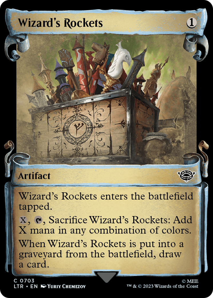 Wizard's Rockets [The Lord of the Rings: Tales of Middle-Earth Showcase Scrolls] MTG Single Magic: The Gathering    | Red Claw Gaming