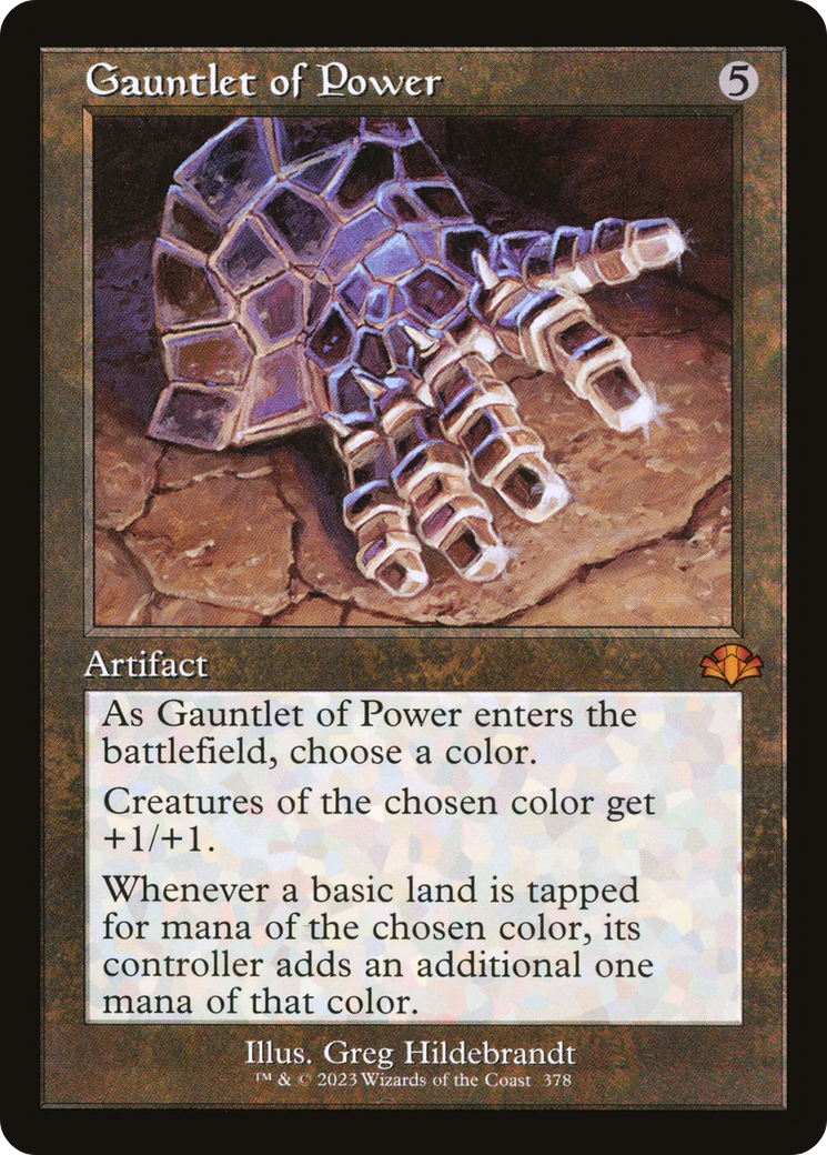 Gauntlet of Power (Retro) [Dominaria Remastered] MTG Single Magic: The Gathering    | Red Claw Gaming