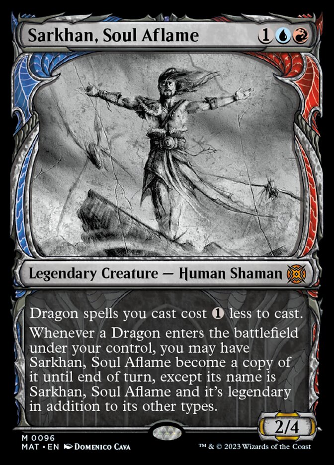 Sarkhan, Soul Aflame (Showcase) [March of the Machine: The Aftermath] MTG Single Magic: The Gathering    | Red Claw Gaming